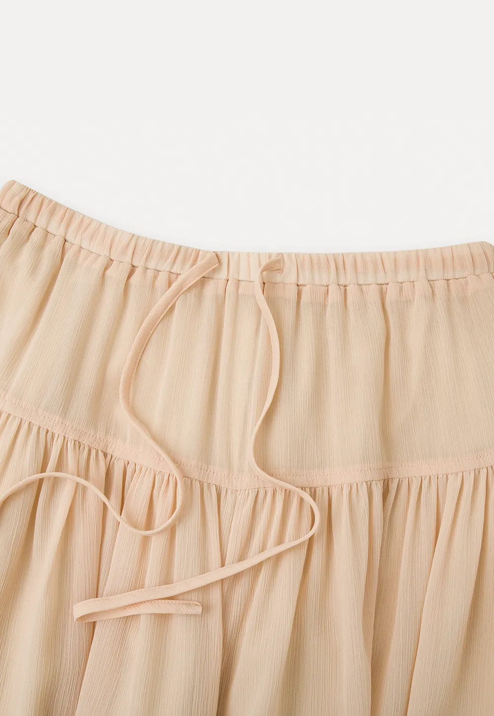 High Waist Flowing Maxi Skirt