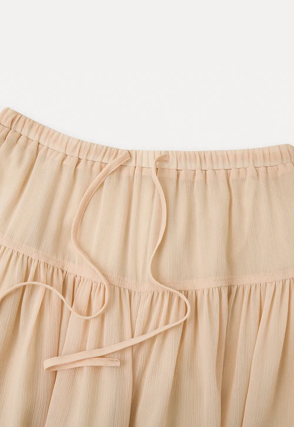 High Waist Flowing Maxi Skirt