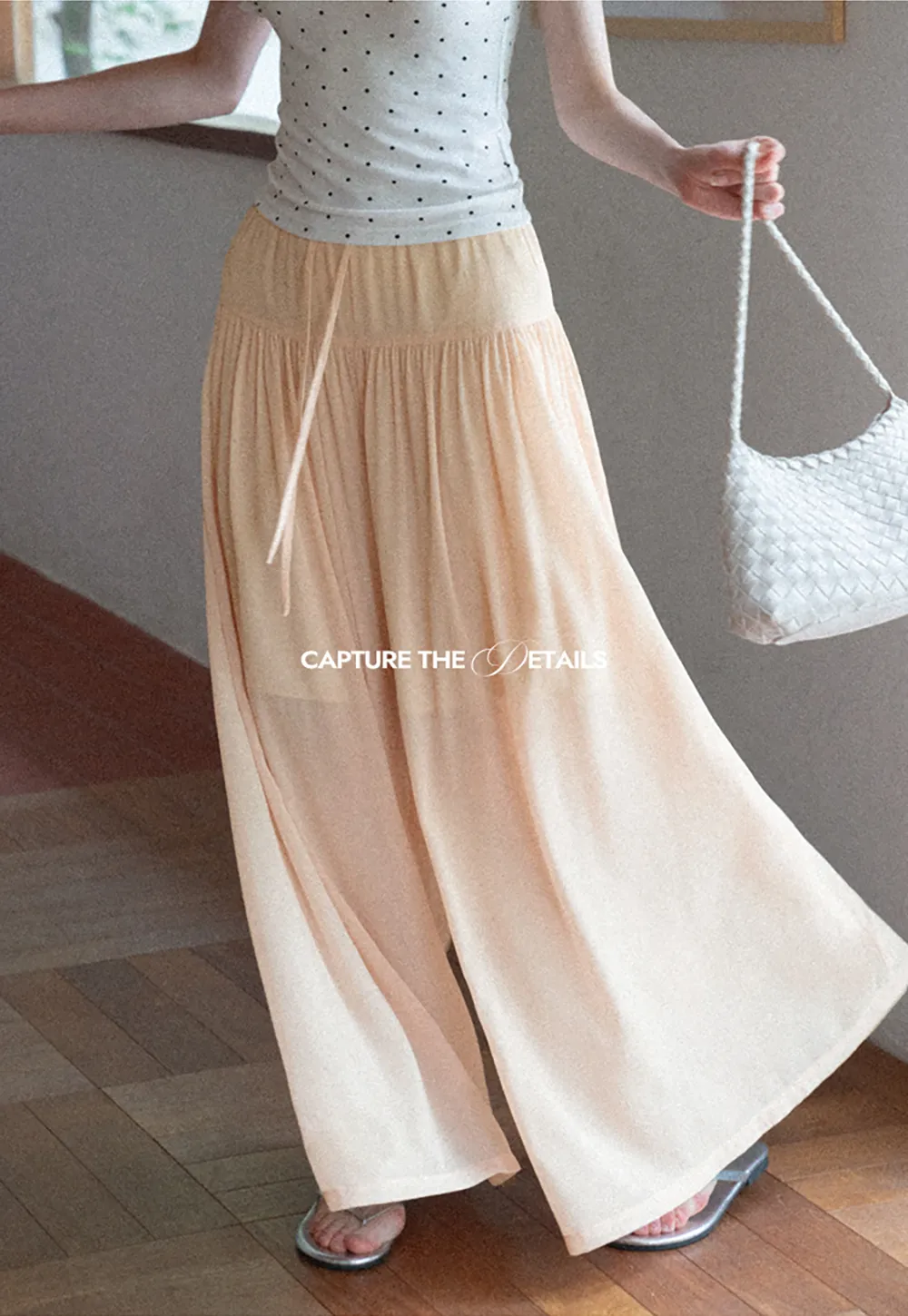 High Waist Flowing Maxi Skirt