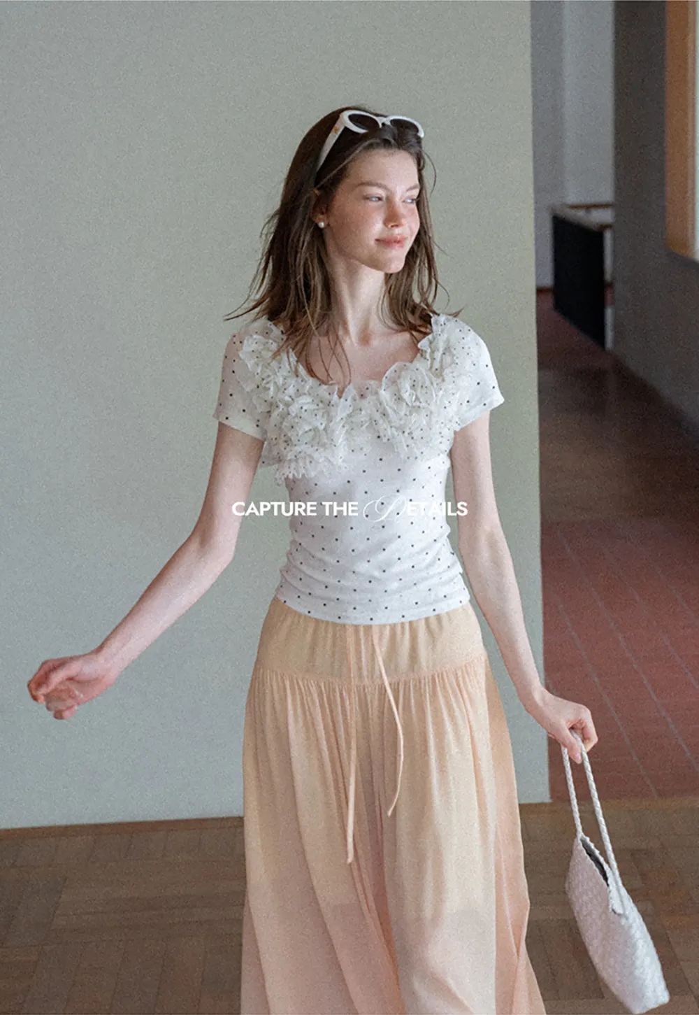 High Waist Flowing Maxi Skirt