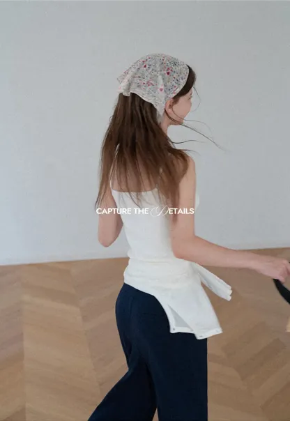 Wide Leg Pleated Casual Pants