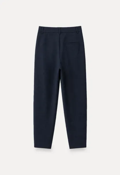 Wide Leg Pleated Casual Pants