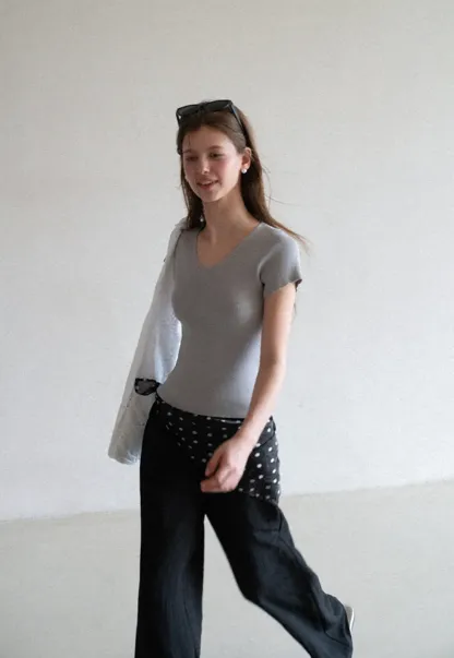 Wide Leg Flowy Casual Pants