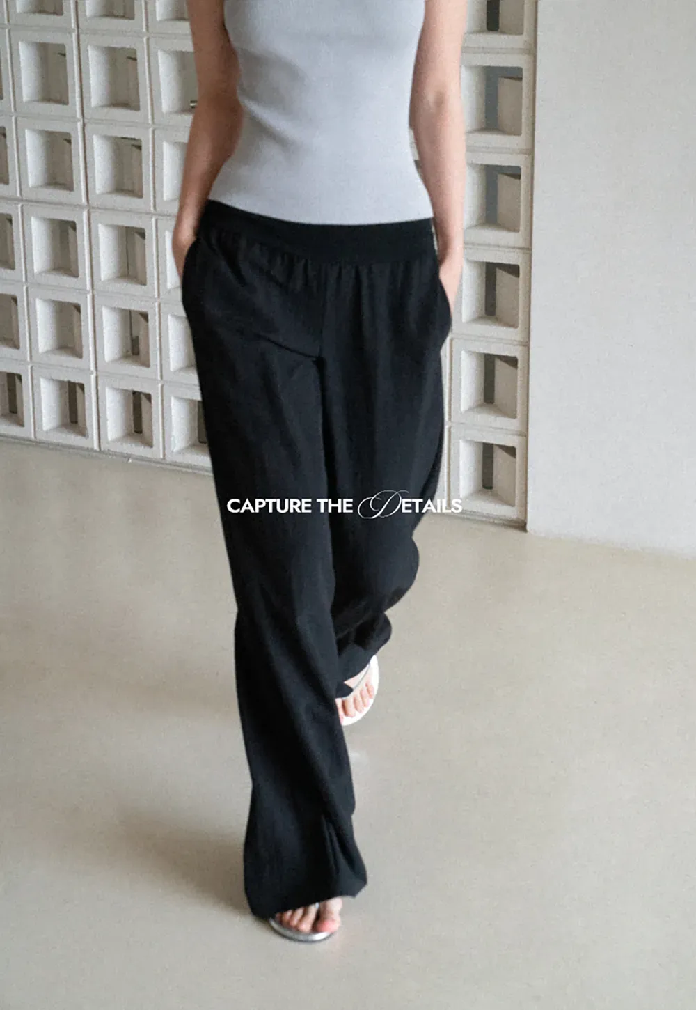 Wide Leg Flowy Casual Pants