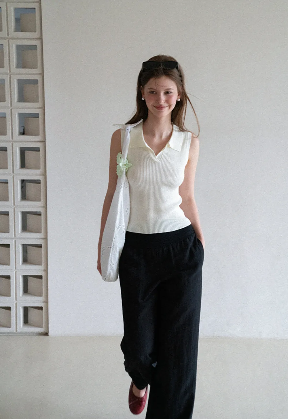 Wide Leg Flowy Casual Pants