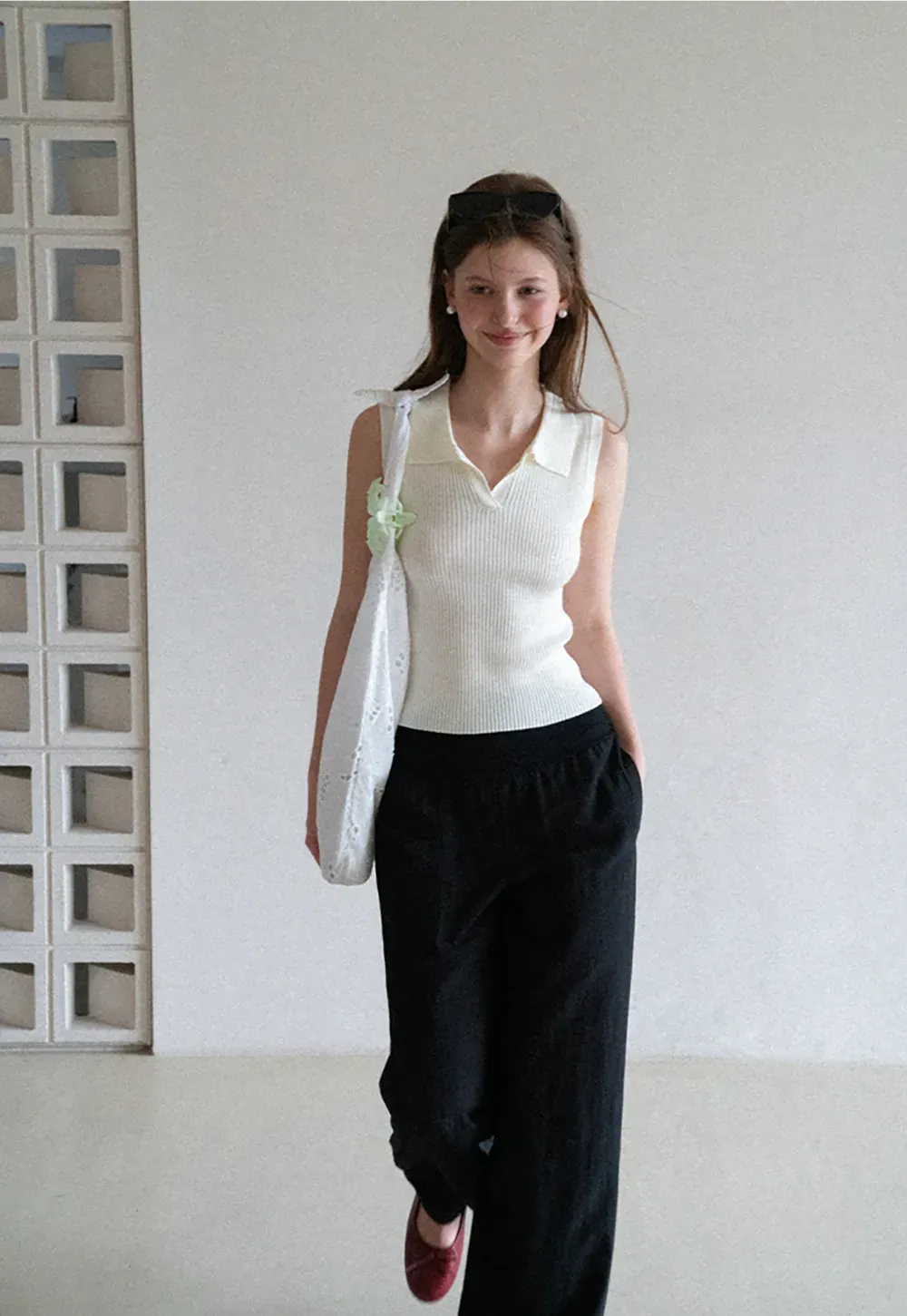 Wide Leg Flowy Casual Pants