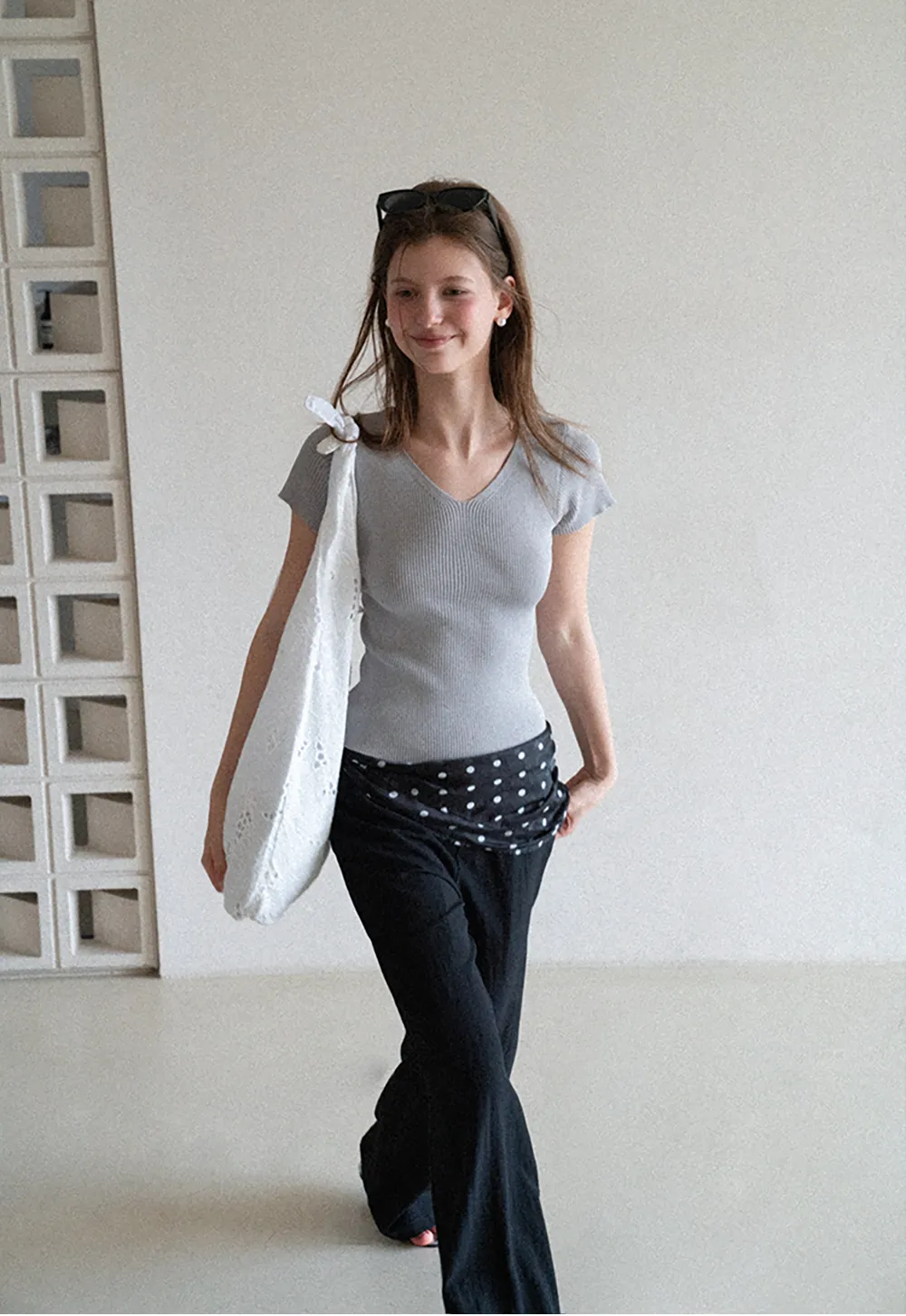 Wide Leg Flowy Casual Pants