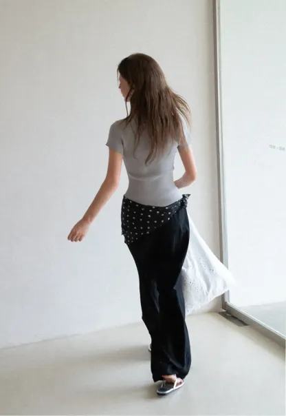 Wide Leg Flowy Casual Pants