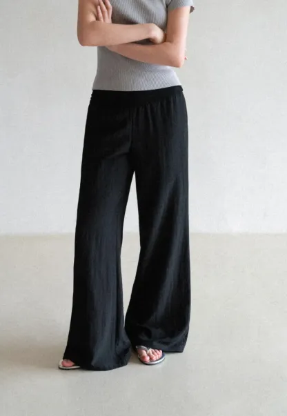 Wide Leg Flowy Casual Pants