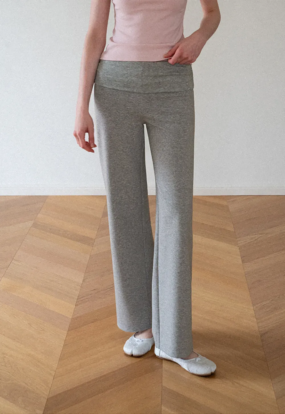 High Waist Wide Leg Relaxed Fit Casual Pants