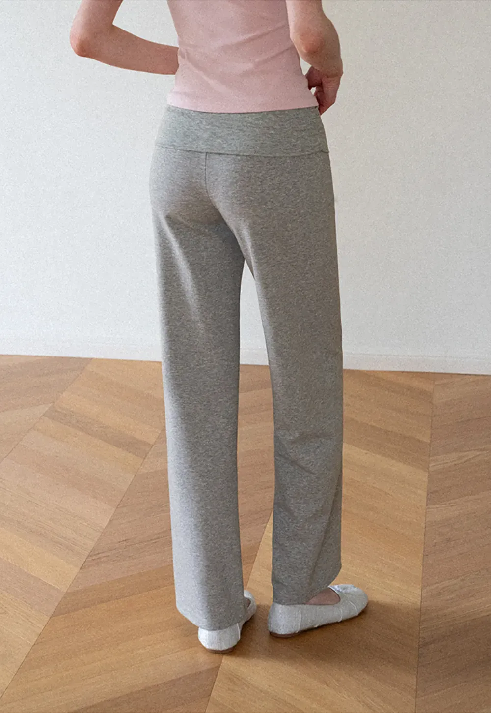 High Waist Wide Leg Relaxed Fit Casual Pants