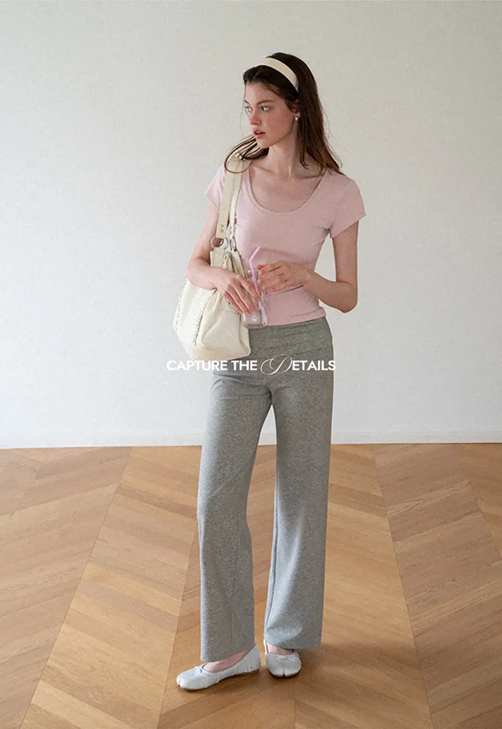 High Waist Wide Leg Relaxed Fit Casual Pants