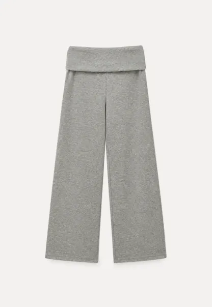 High Waist Wide Leg Relaxed Fit Casual Pants