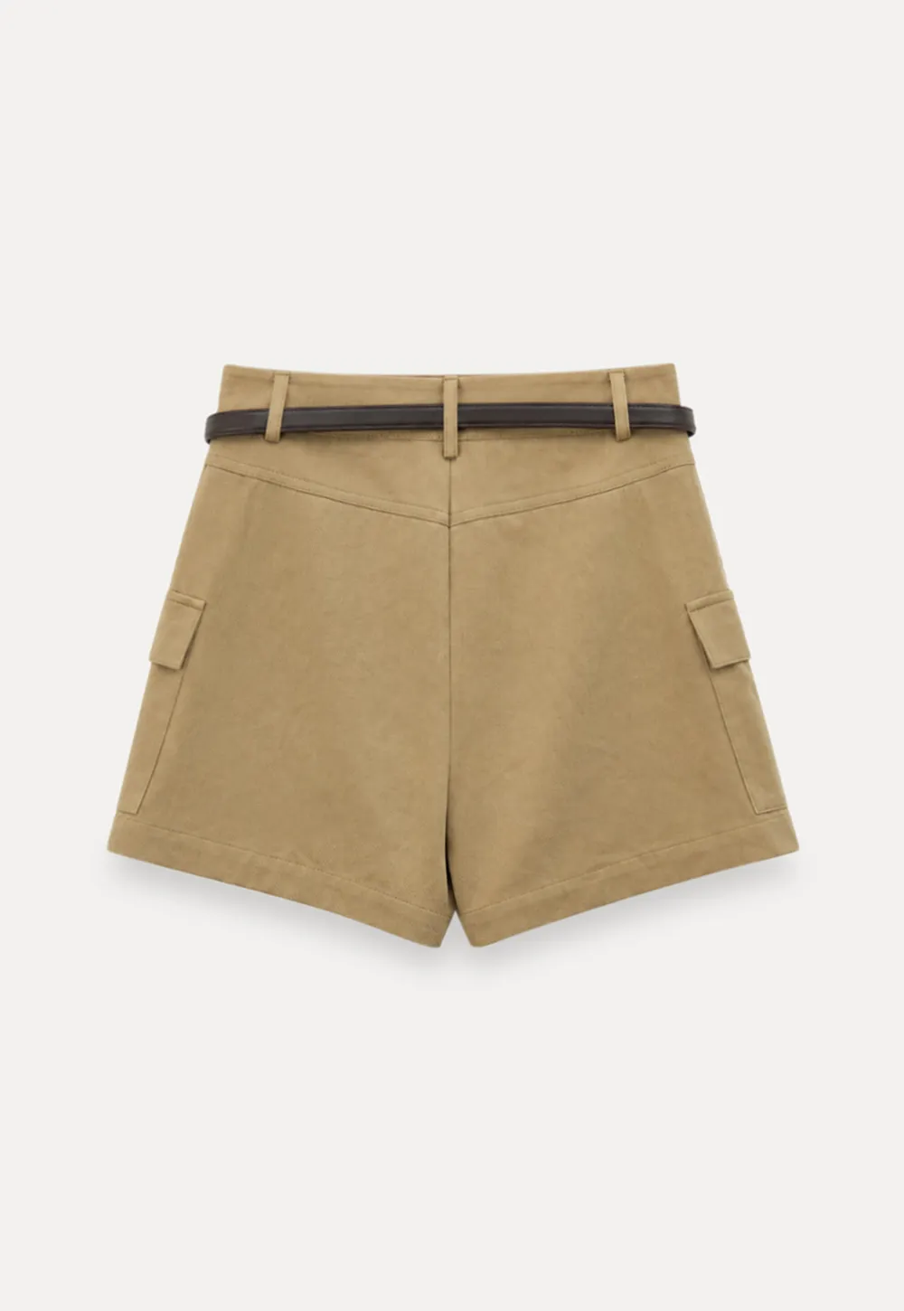 Cargo Pocket High Waist Shorts