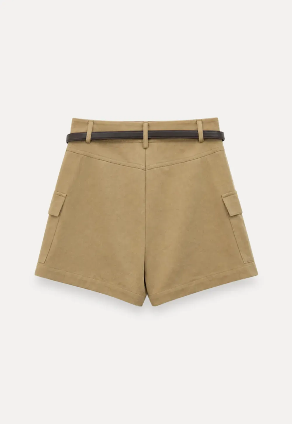 Cargo Pocket High Waist Shorts