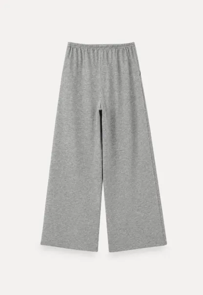 Wide Leg Drawstring Casual Pants