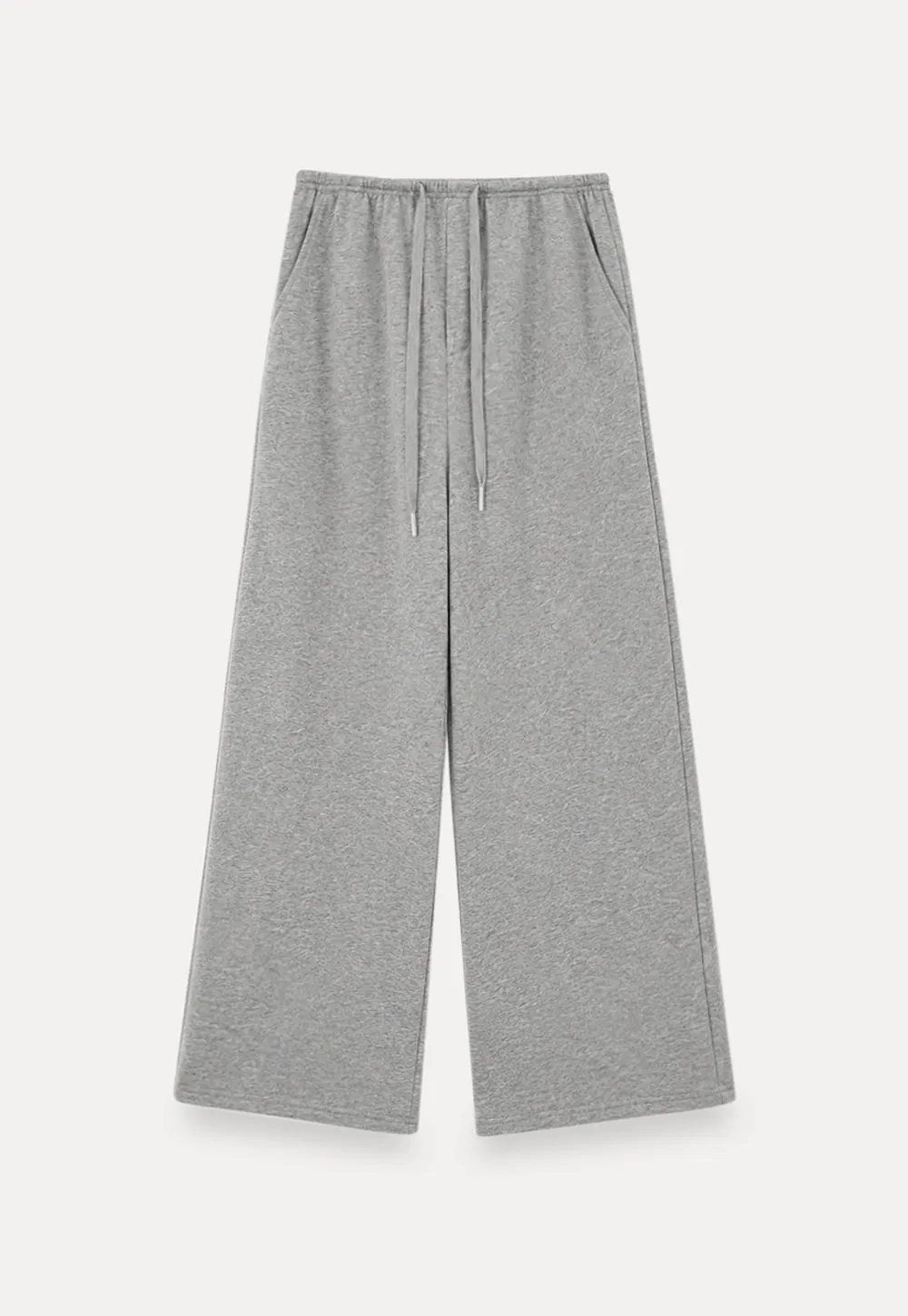 Wide Leg Drawstring Casual Pants