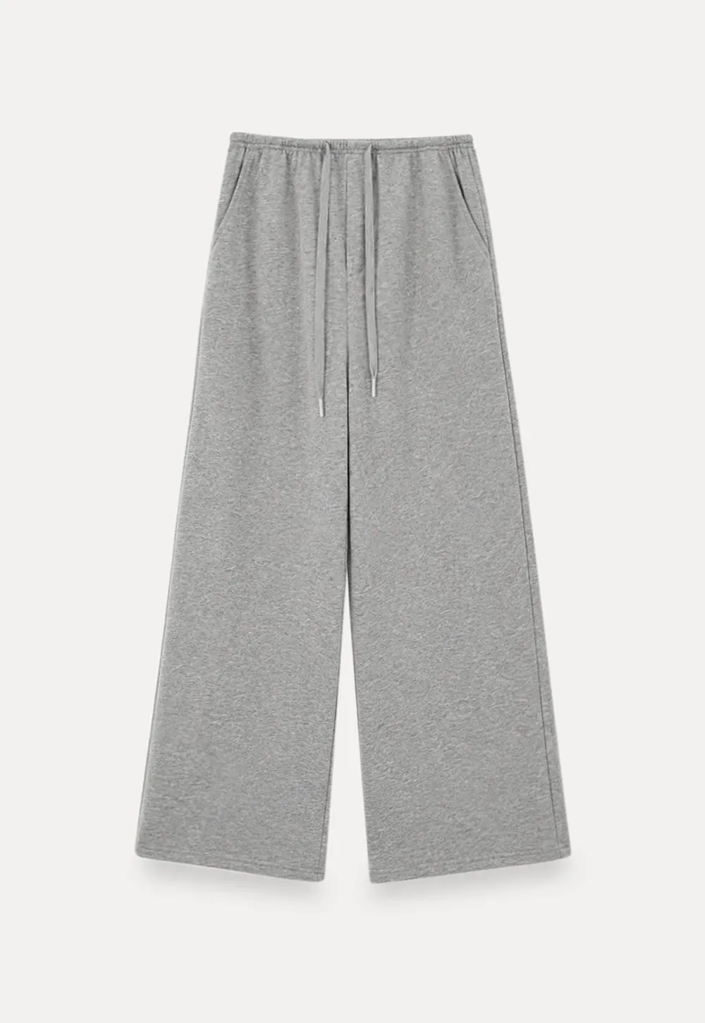Wide Leg Drawstring Casual Pants