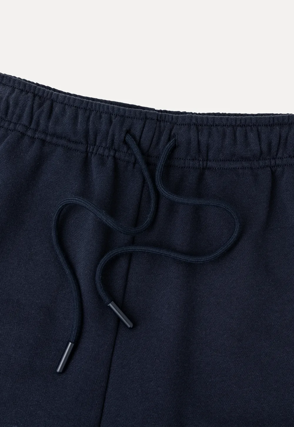 Drawstring Waist Cropped Sweatshorts