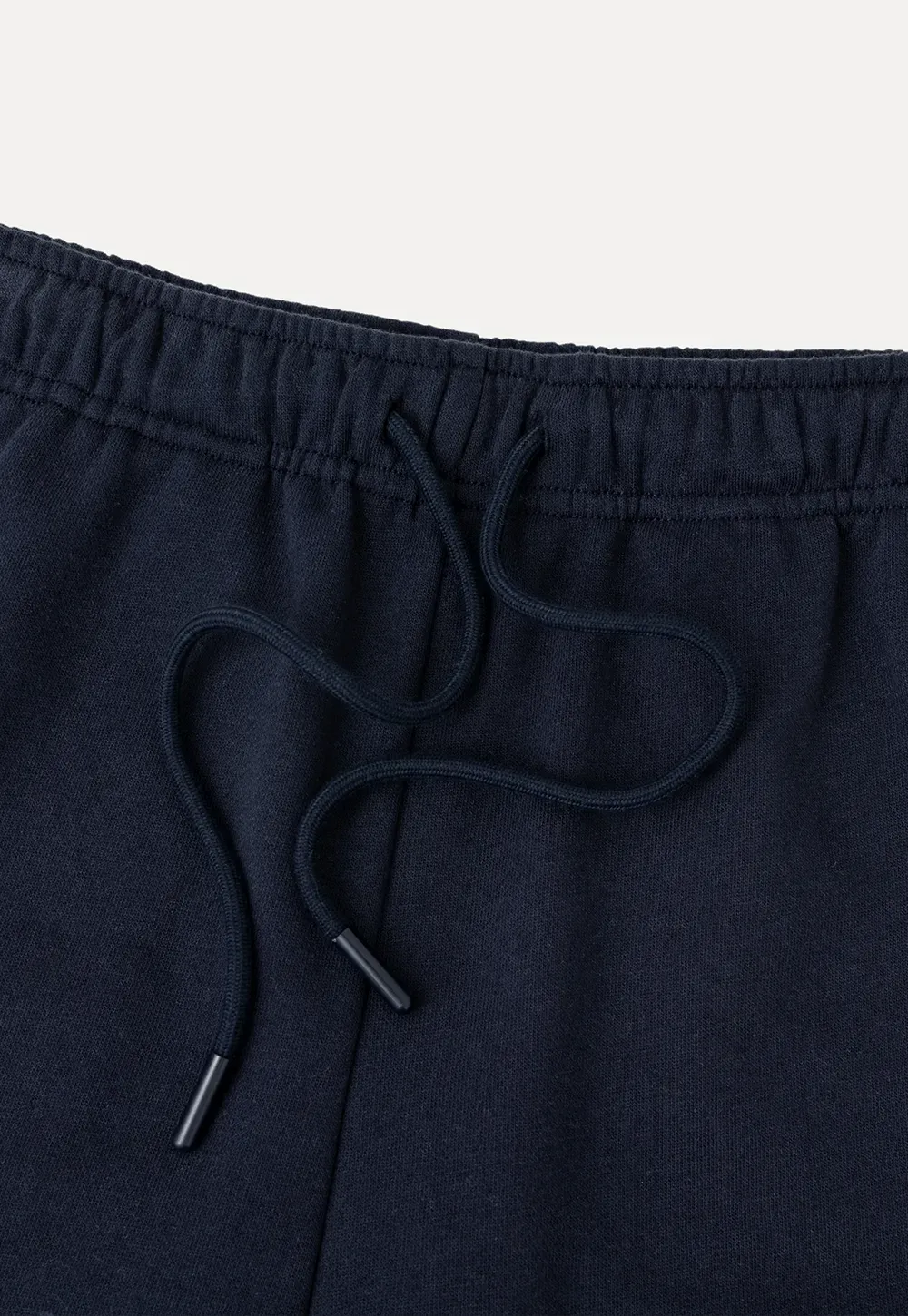 Drawstring Waist Cropped Sweatshorts