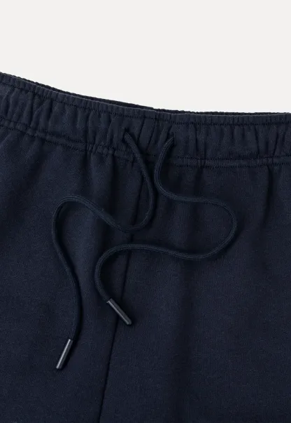 Drawstring Waist Cropped Sweatshorts