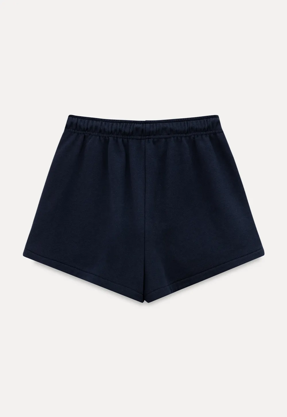 Drawstring Waist Cropped Sweatshorts