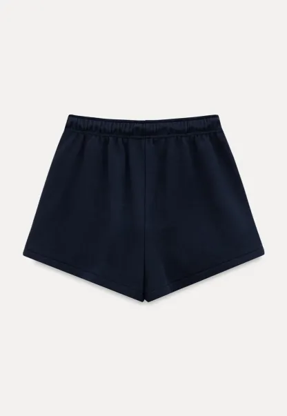 Drawstring Waist Cropped Sweatshorts