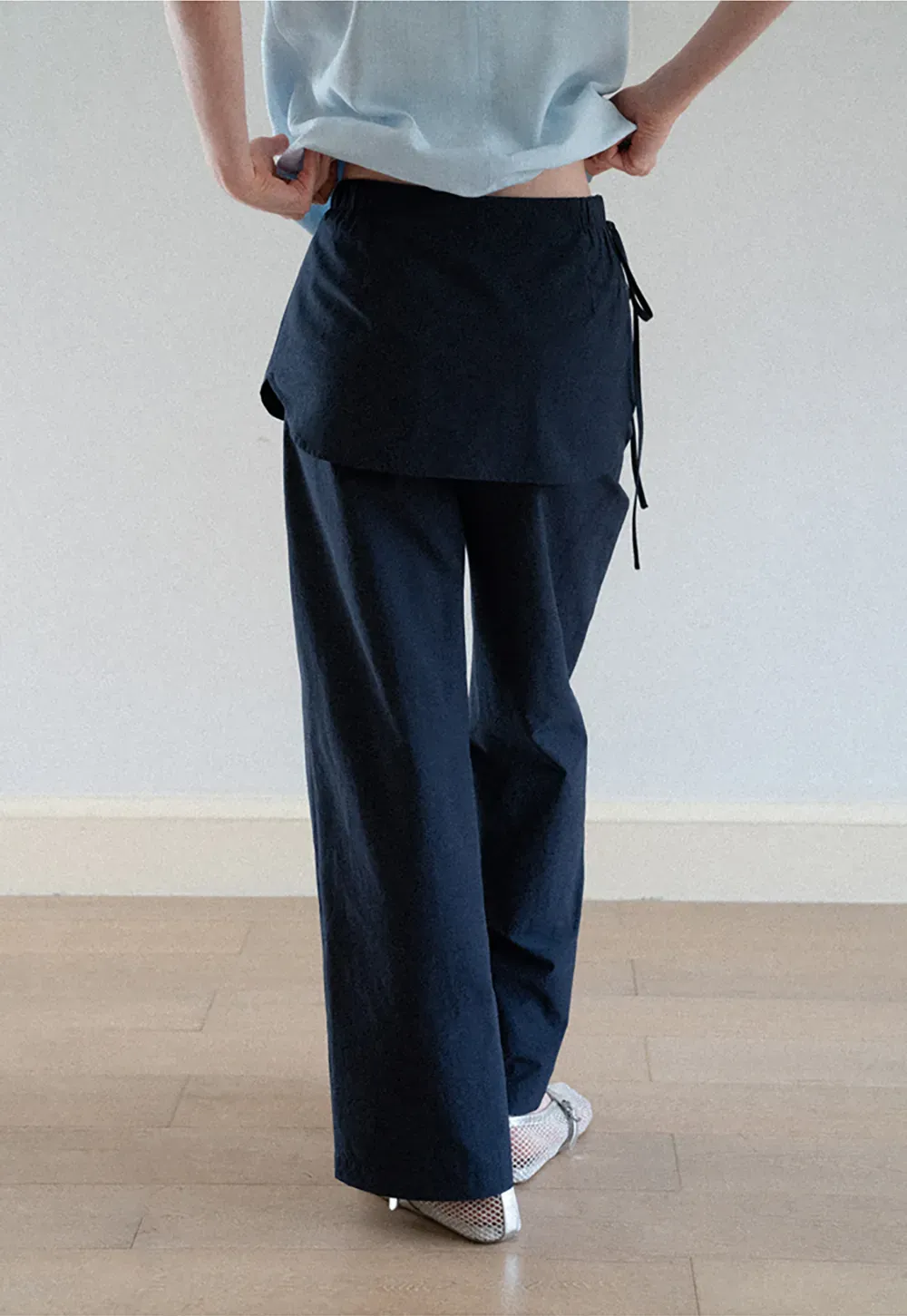 High Waist Wide Leg Casual Pants
