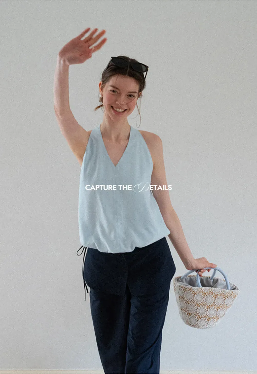 High Waist Wide Leg Casual Pants
