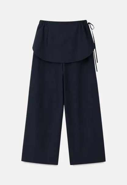 High Waist Wide Leg Casual Pants