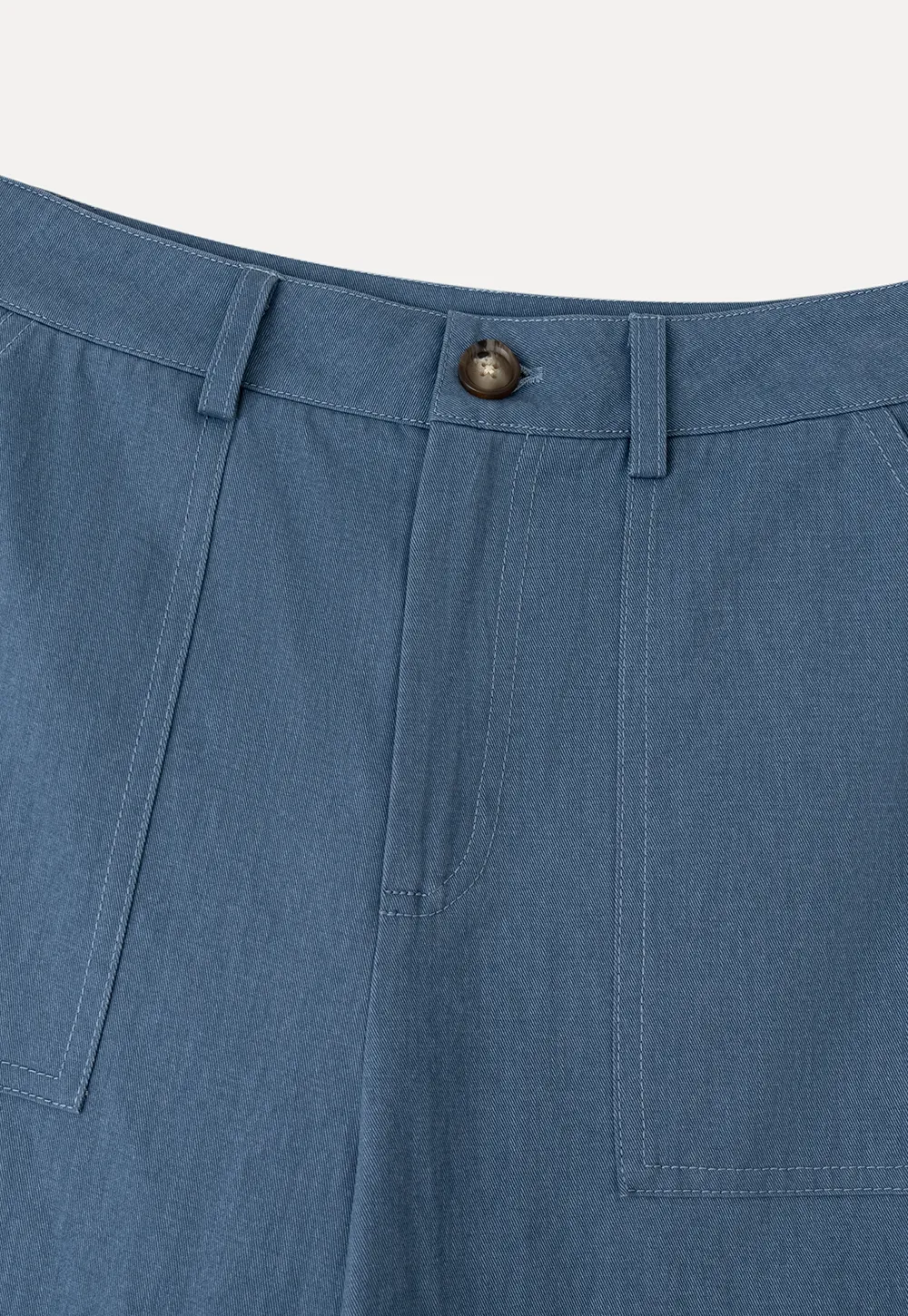 High Waist Wide Leg Pleated Casual Pants