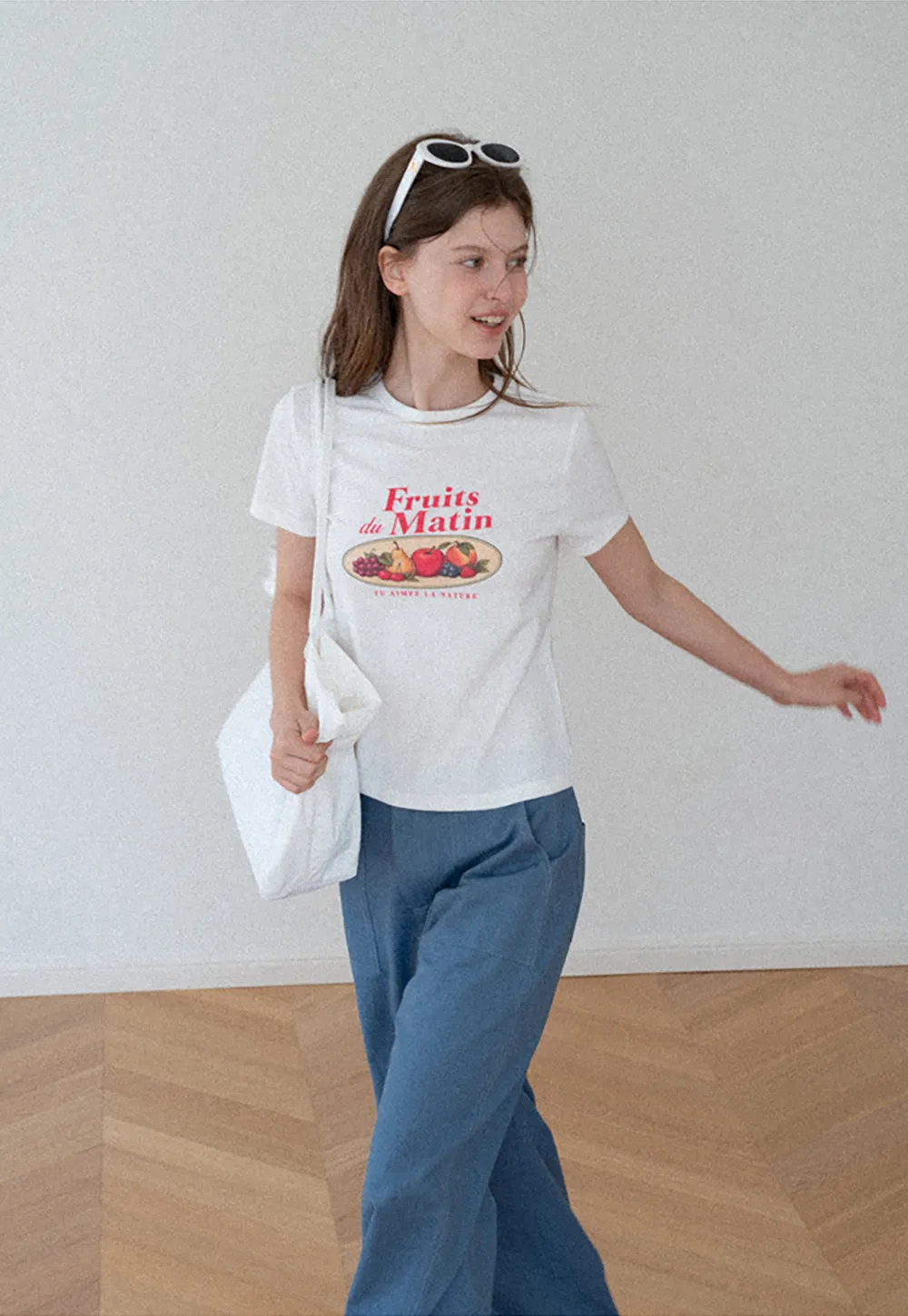 High Waist Wide Leg Pleated Casual Pants