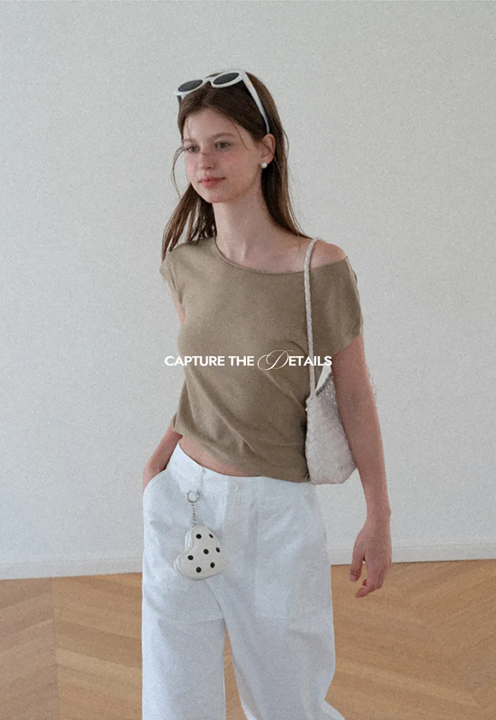 High Waist Wide Leg Pleated Casual Pants