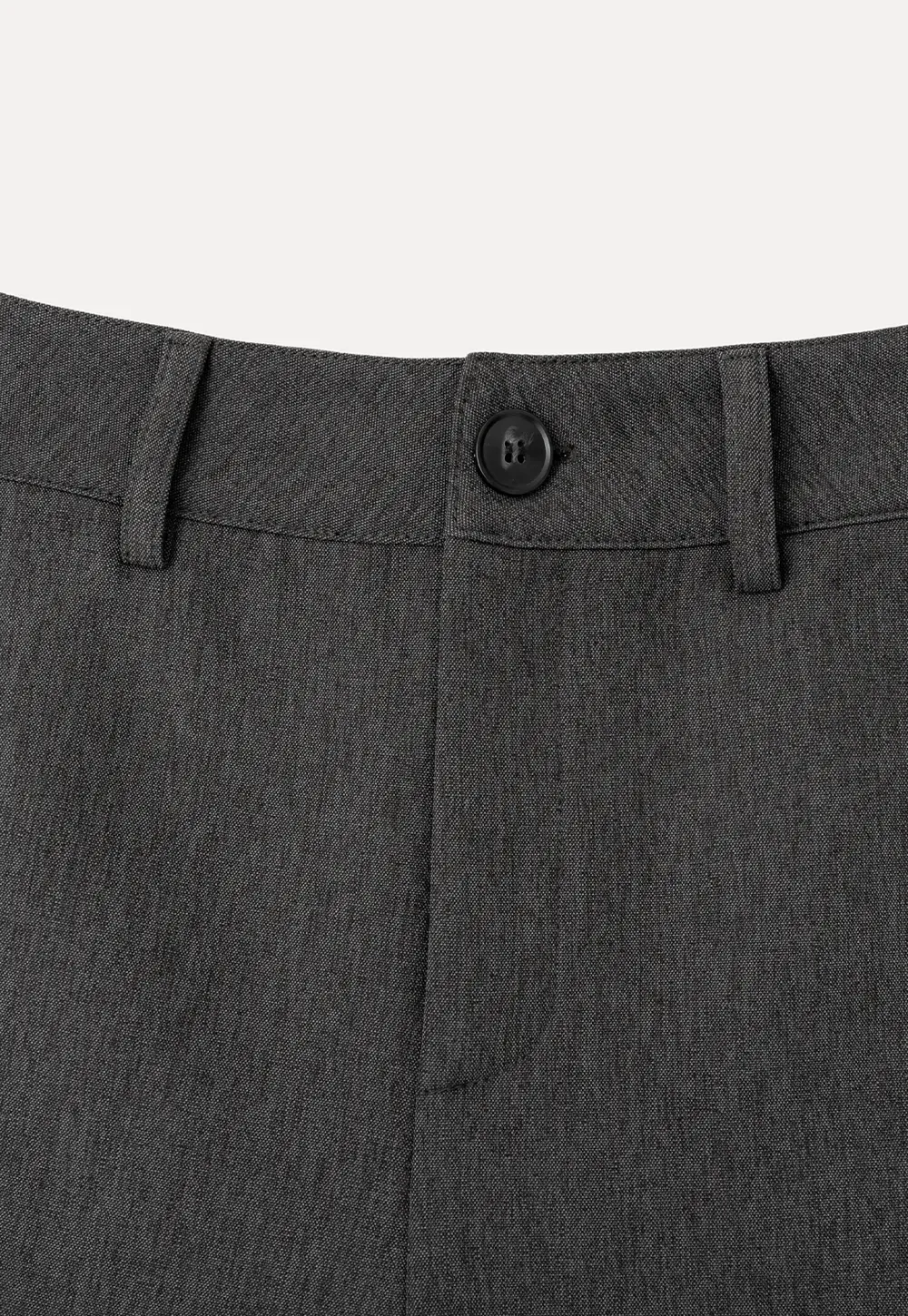 High Waist Cuffed Tailored Shorts