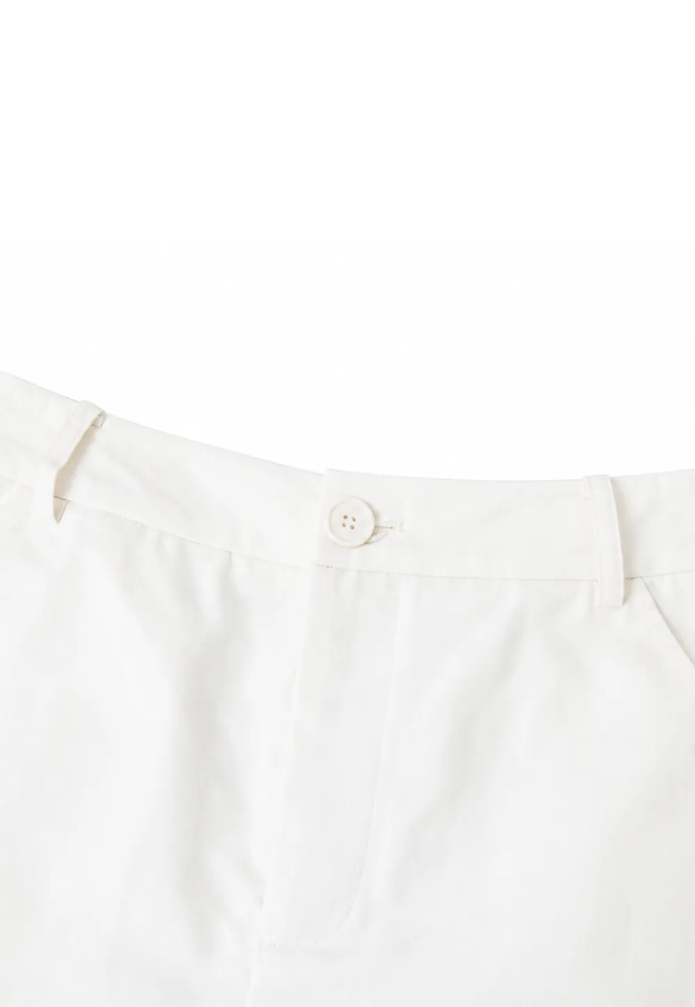 Ruffled Hem High Waist Shorts