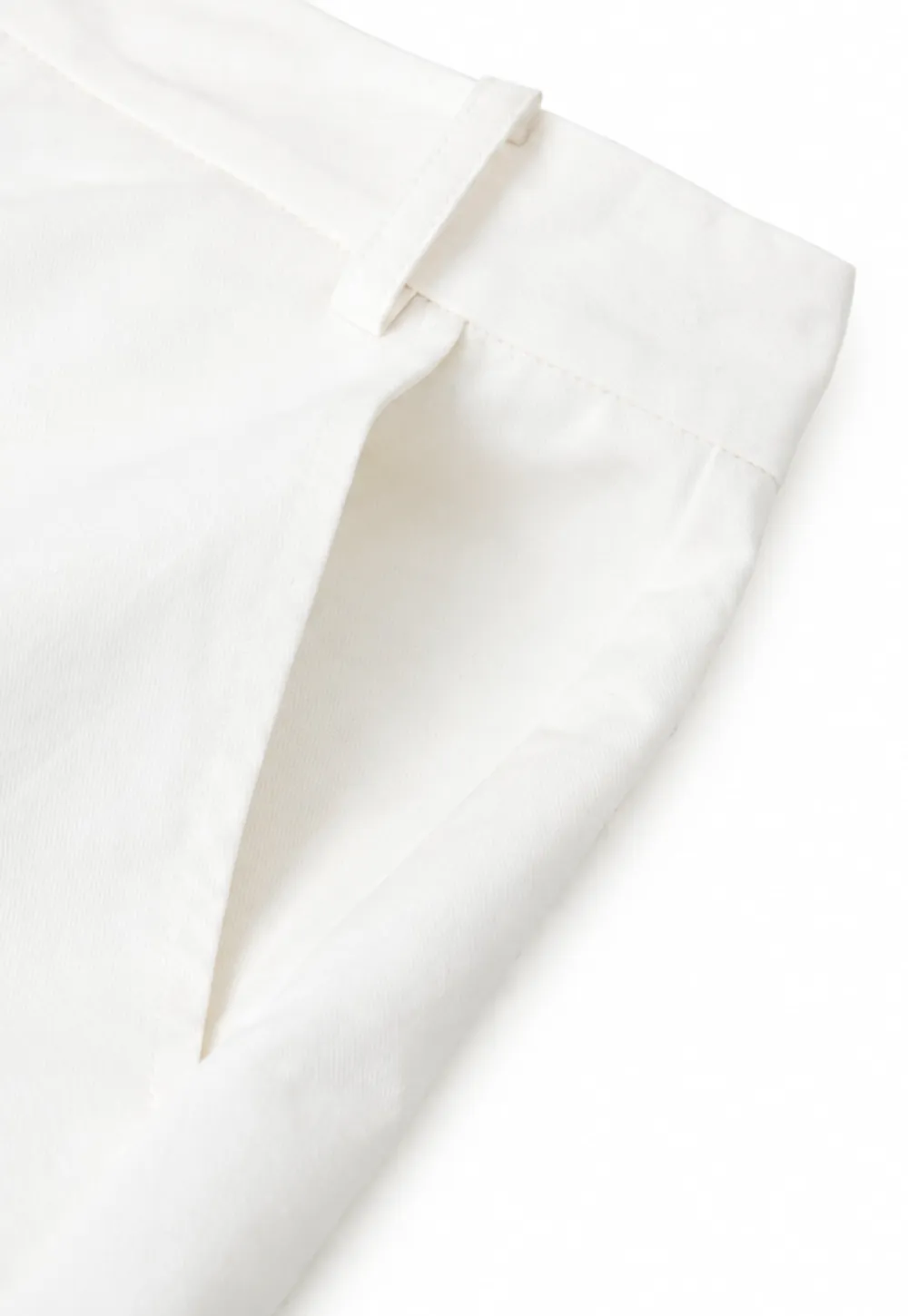 Ruffled Hem High Waist Shorts