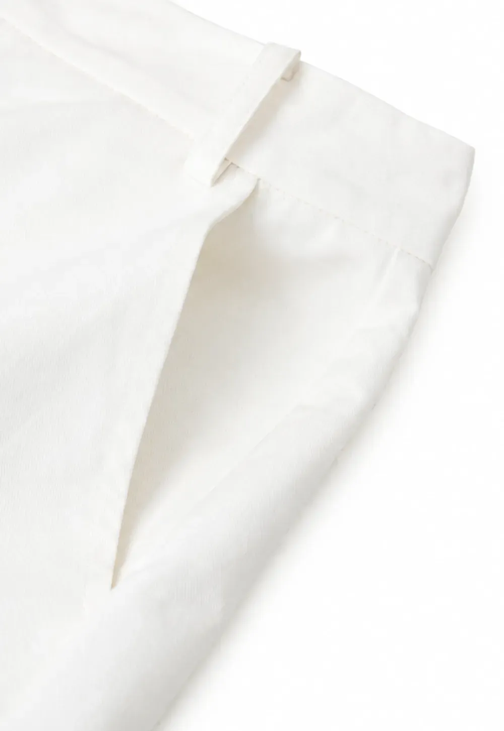 Ruffled Hem High Waist Shorts