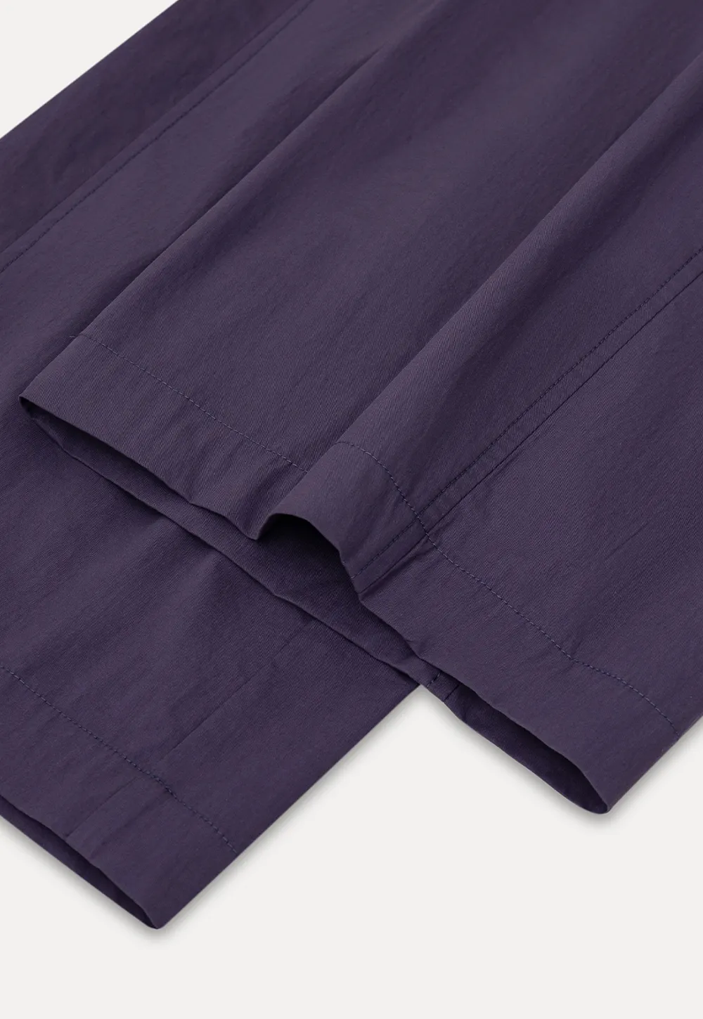 Elastic Waist Drawstring Wide Leg Casual Pants