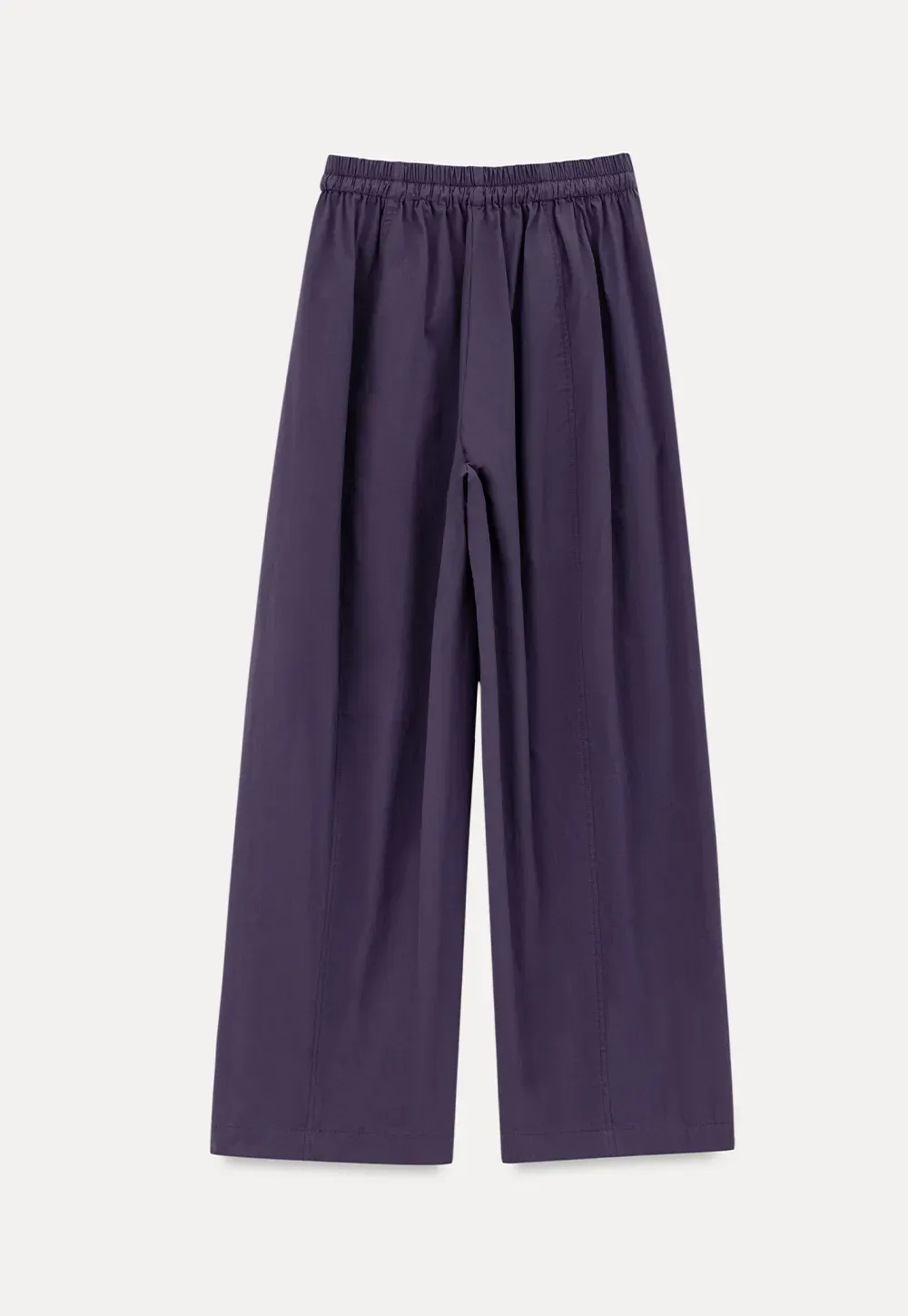 Elastic Waist Drawstring Wide Leg Casual Pants