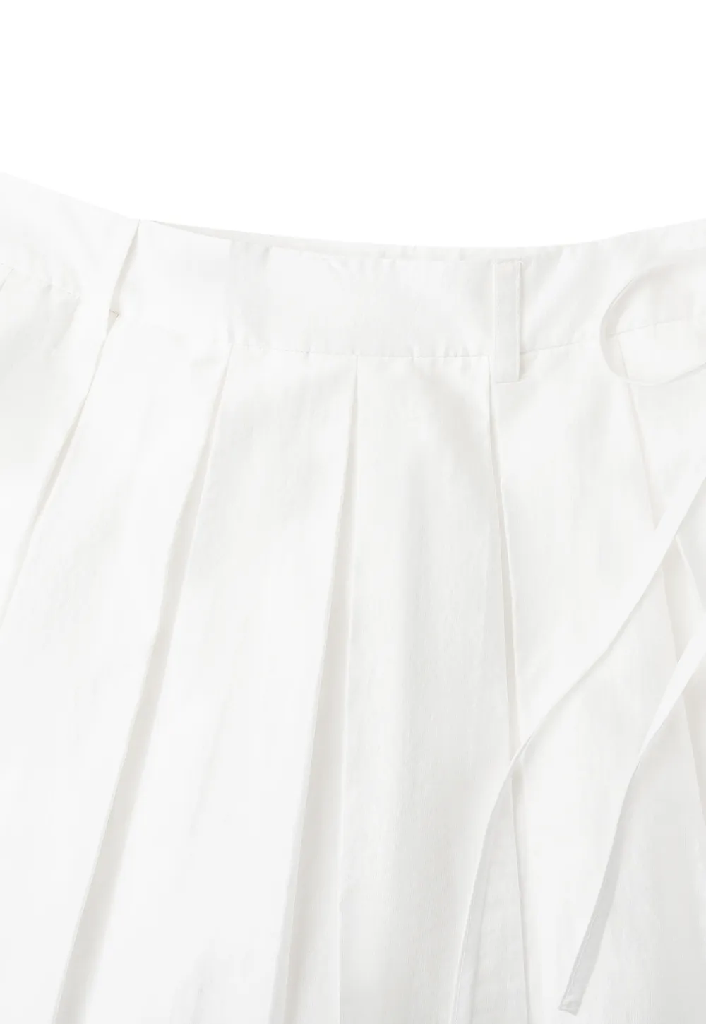 Pleated Layered High Waist Casual Pants