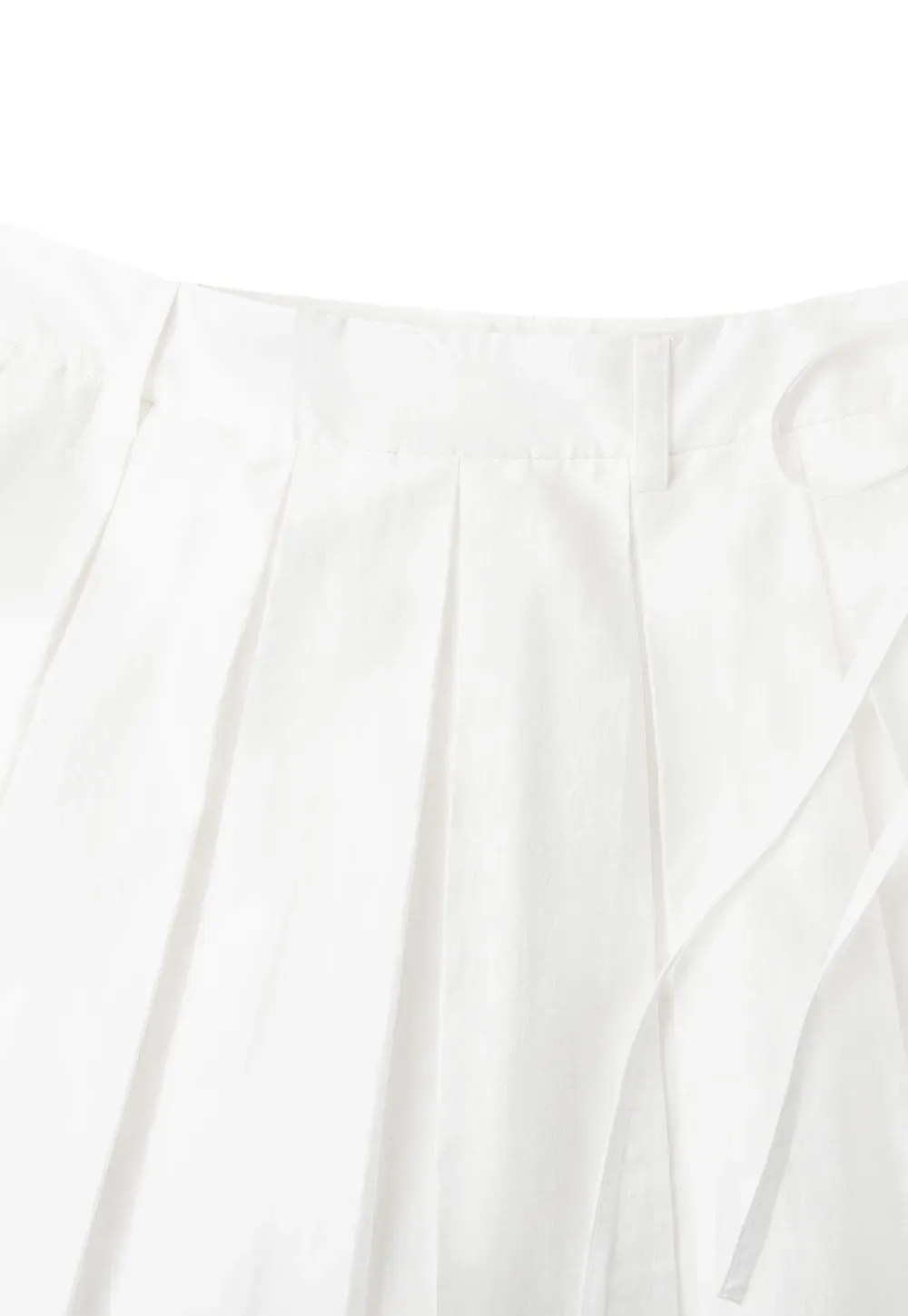 Pleated Layered High Waist Casual Pants