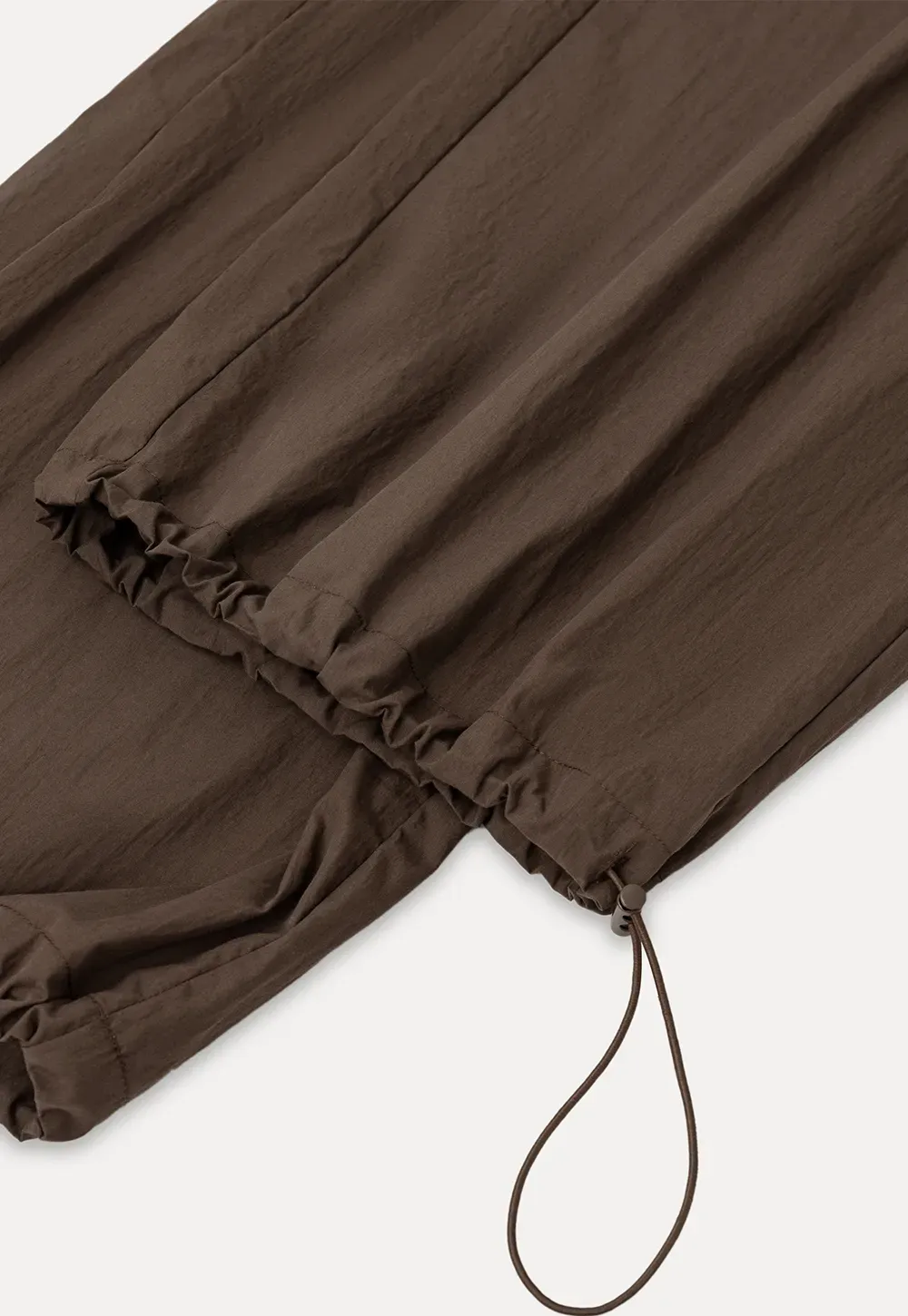 Elastic Waist Wide Leg Casual Pants