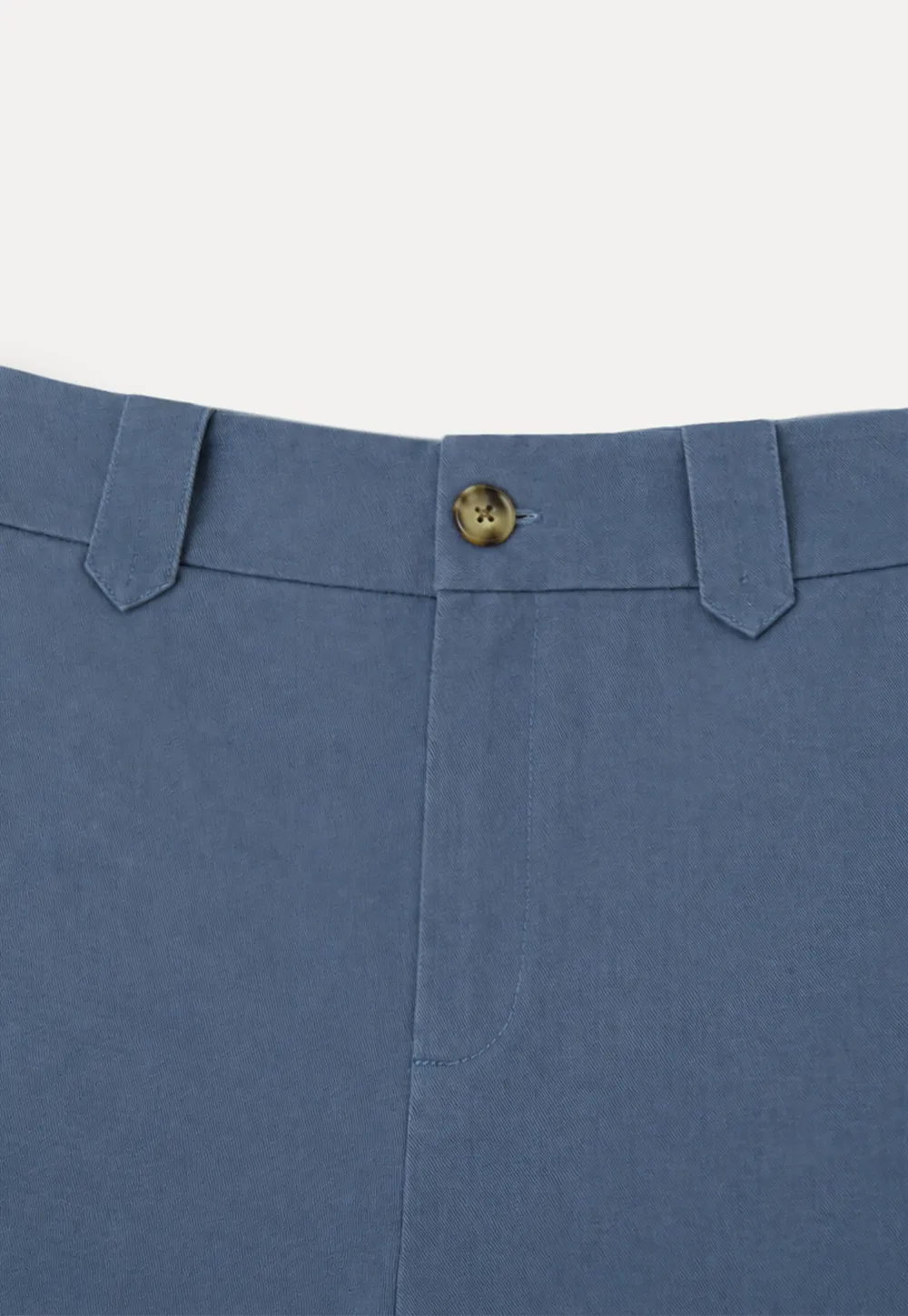 High Waist Structured Shorts with Belt Loops