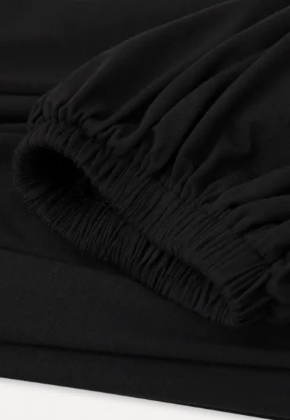 High Waist Pleated Wide Leg Casual Pants