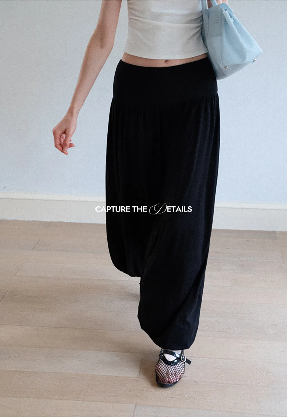 High Waist Pleated Wide Leg Casual Pants