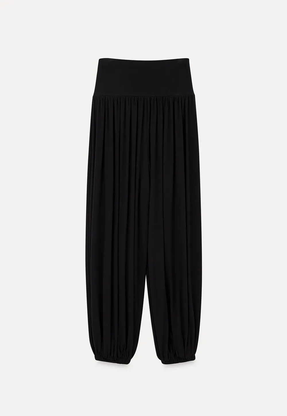 High Waist Pleated Wide Leg Casual Pants