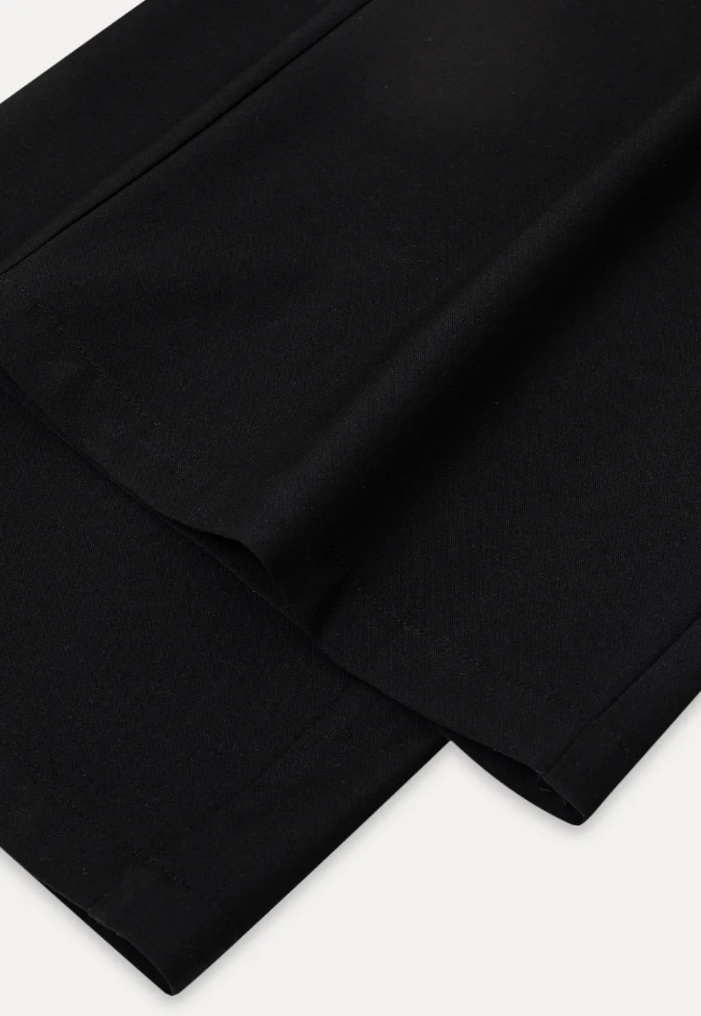 Peplum Waist Wide Leg Casual Pants