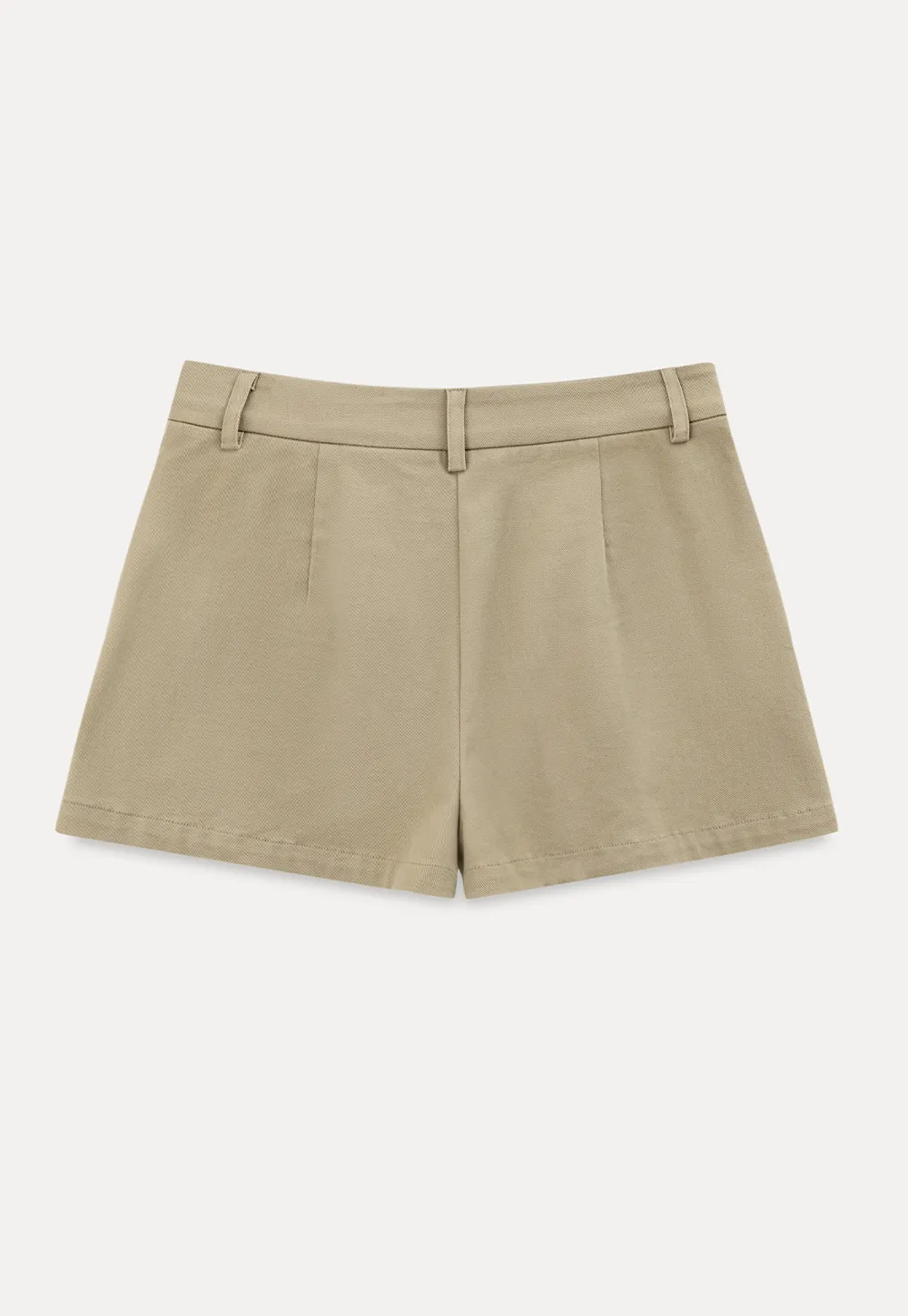 High Waist Cargo Pocket Shorts