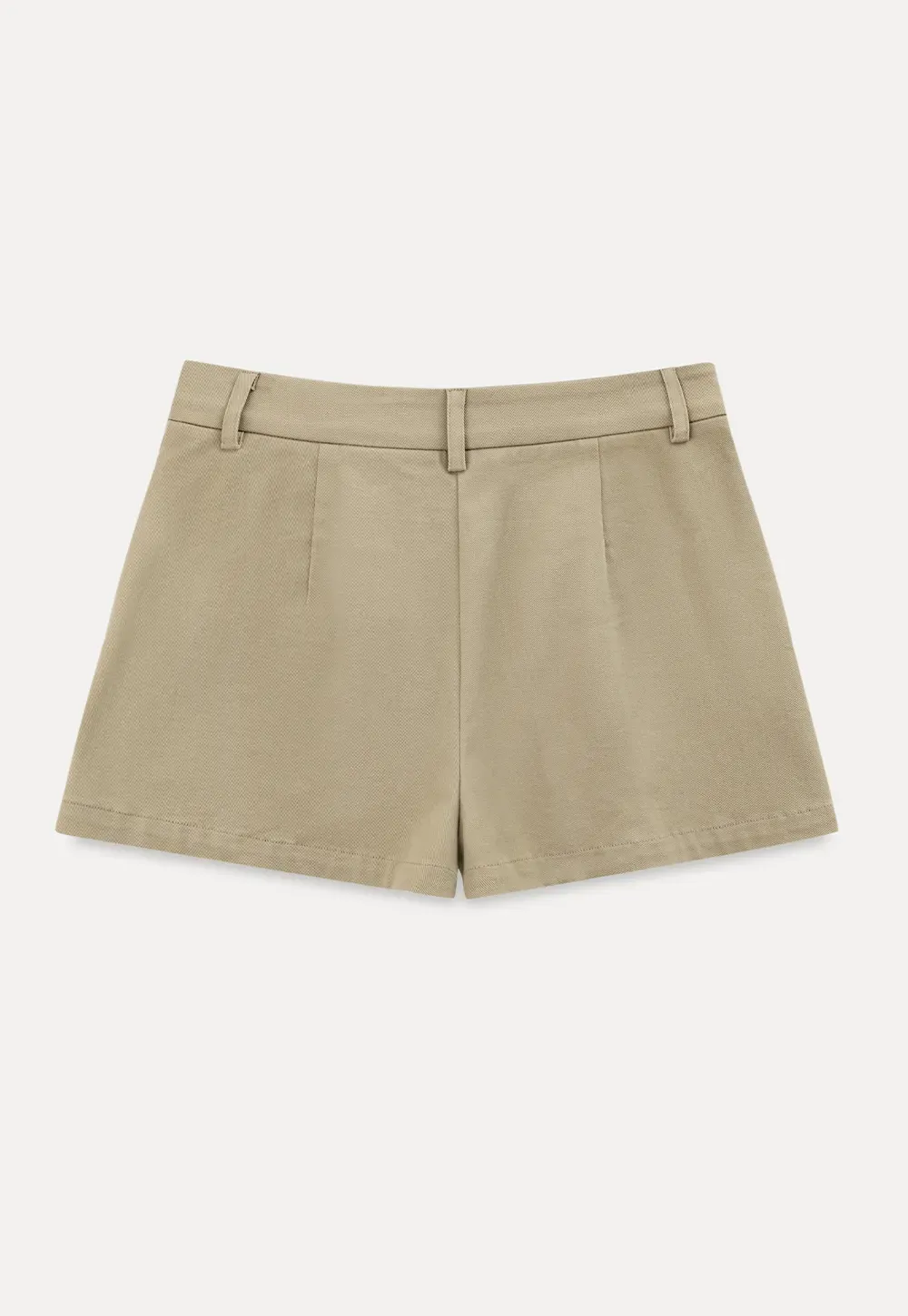 High Waist Cargo Pocket Shorts