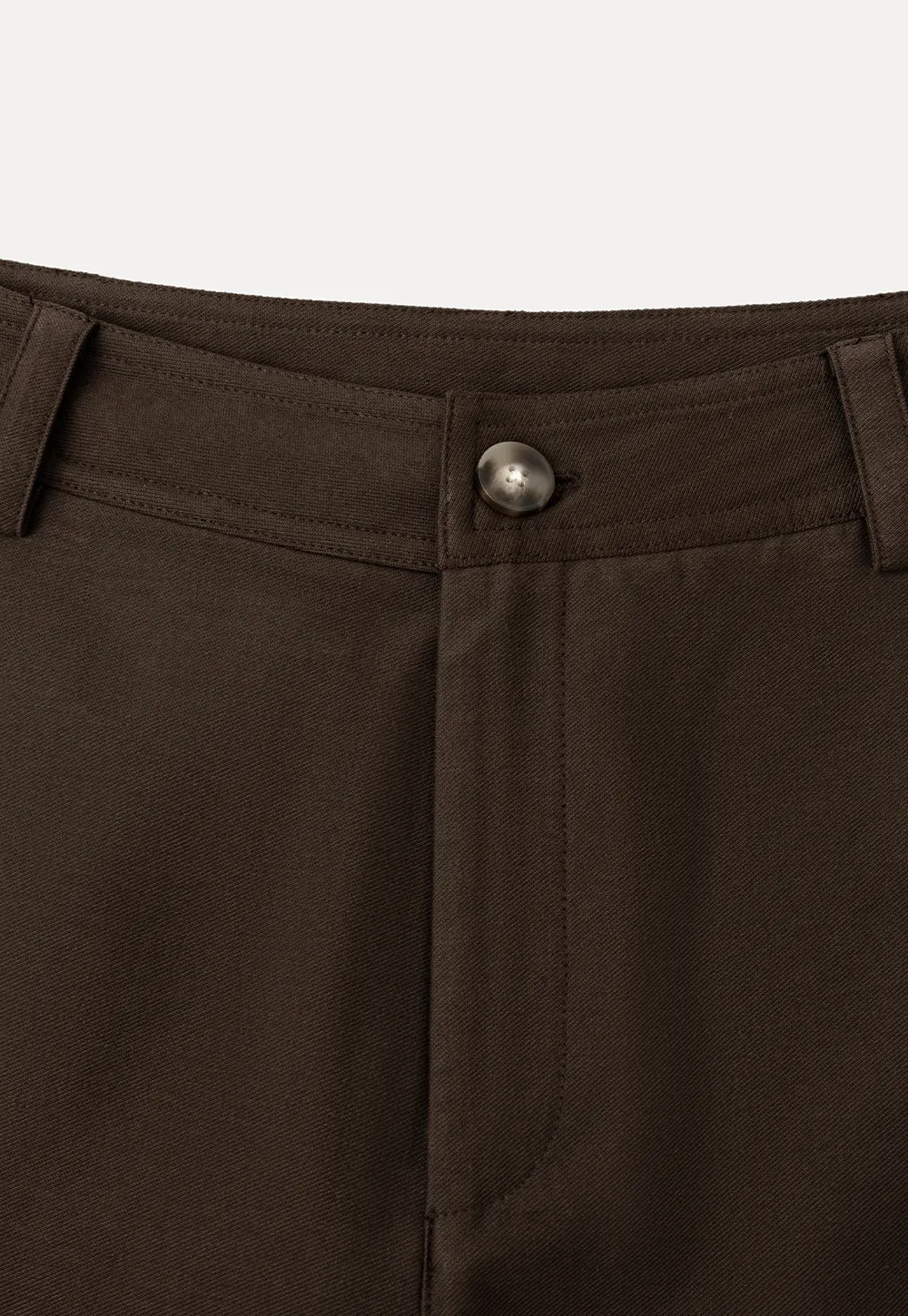 Wide Leg High Waist Belted Casual Pants